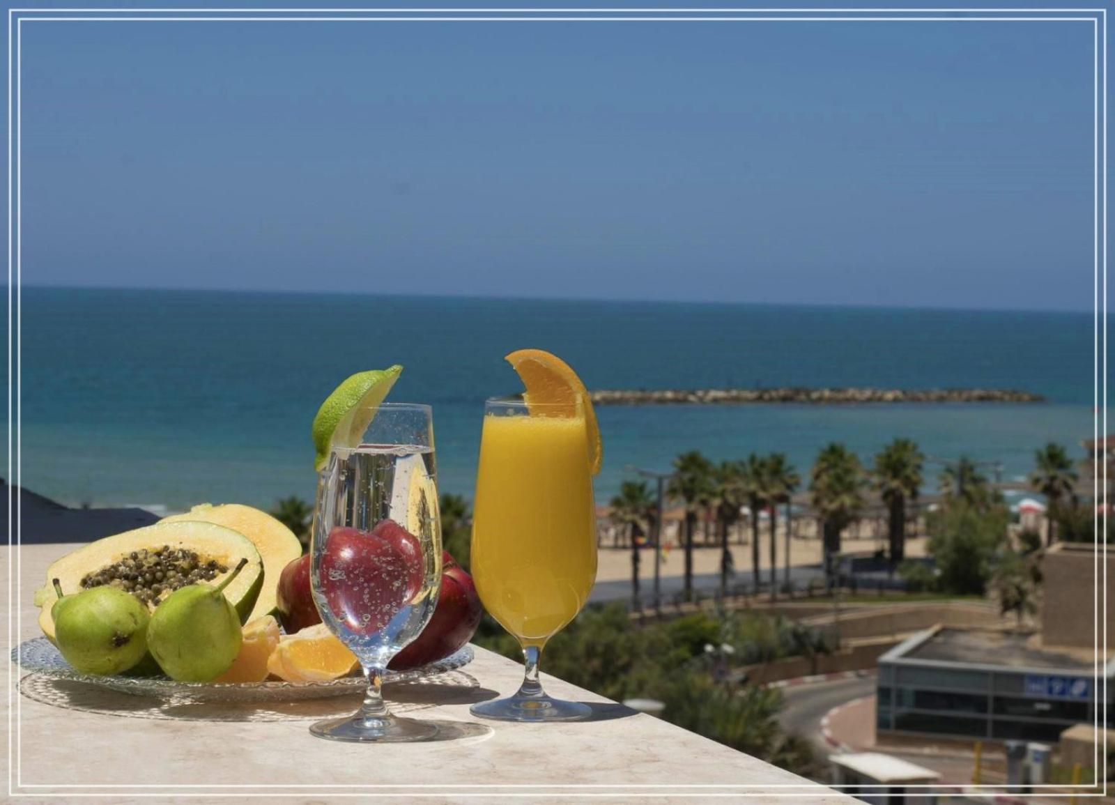 Bugrashov Beach 88 Hotel And Spa Tel Aviv Buitenkant foto