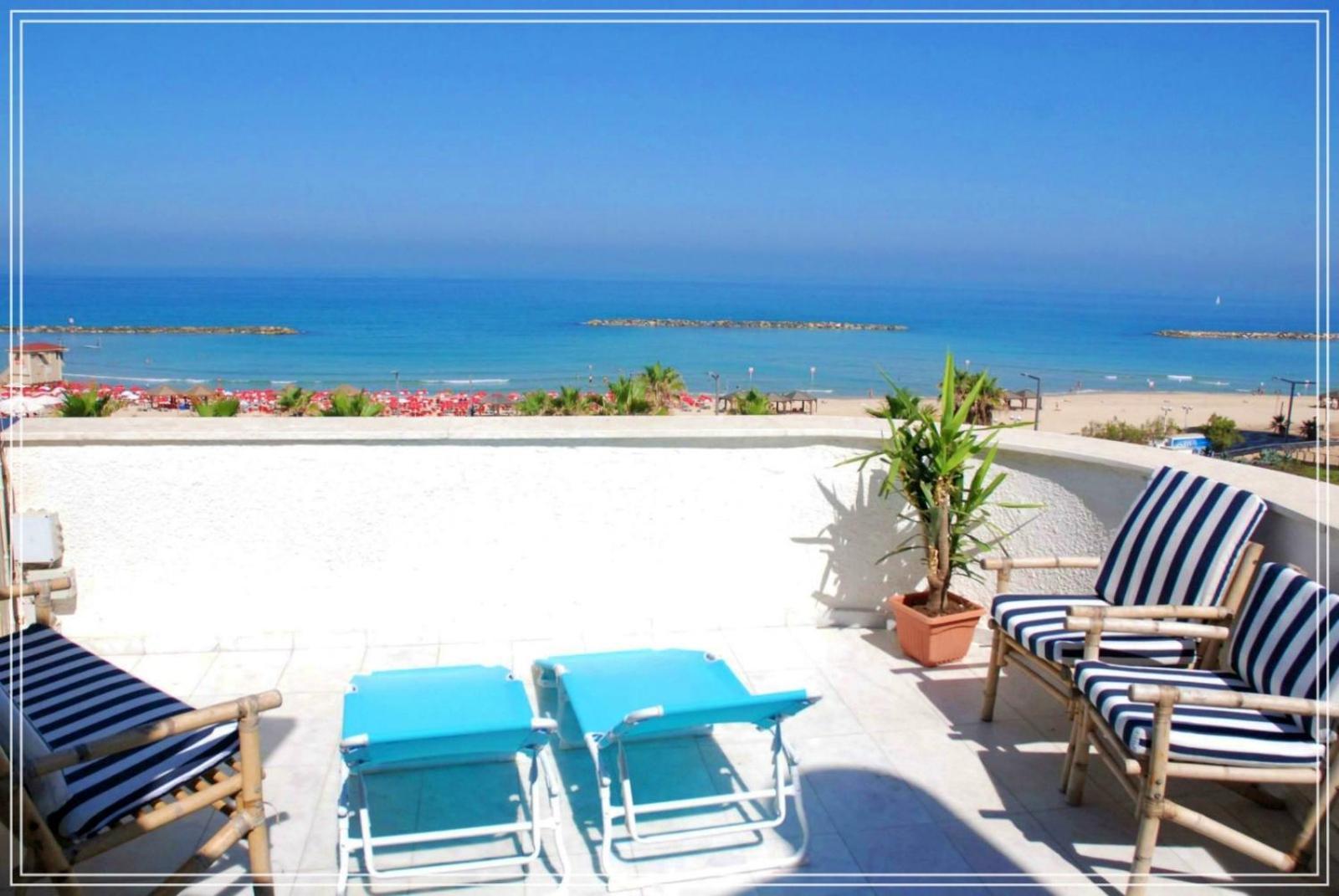 Bugrashov Beach 88 Hotel And Spa Tel Aviv Buitenkant foto