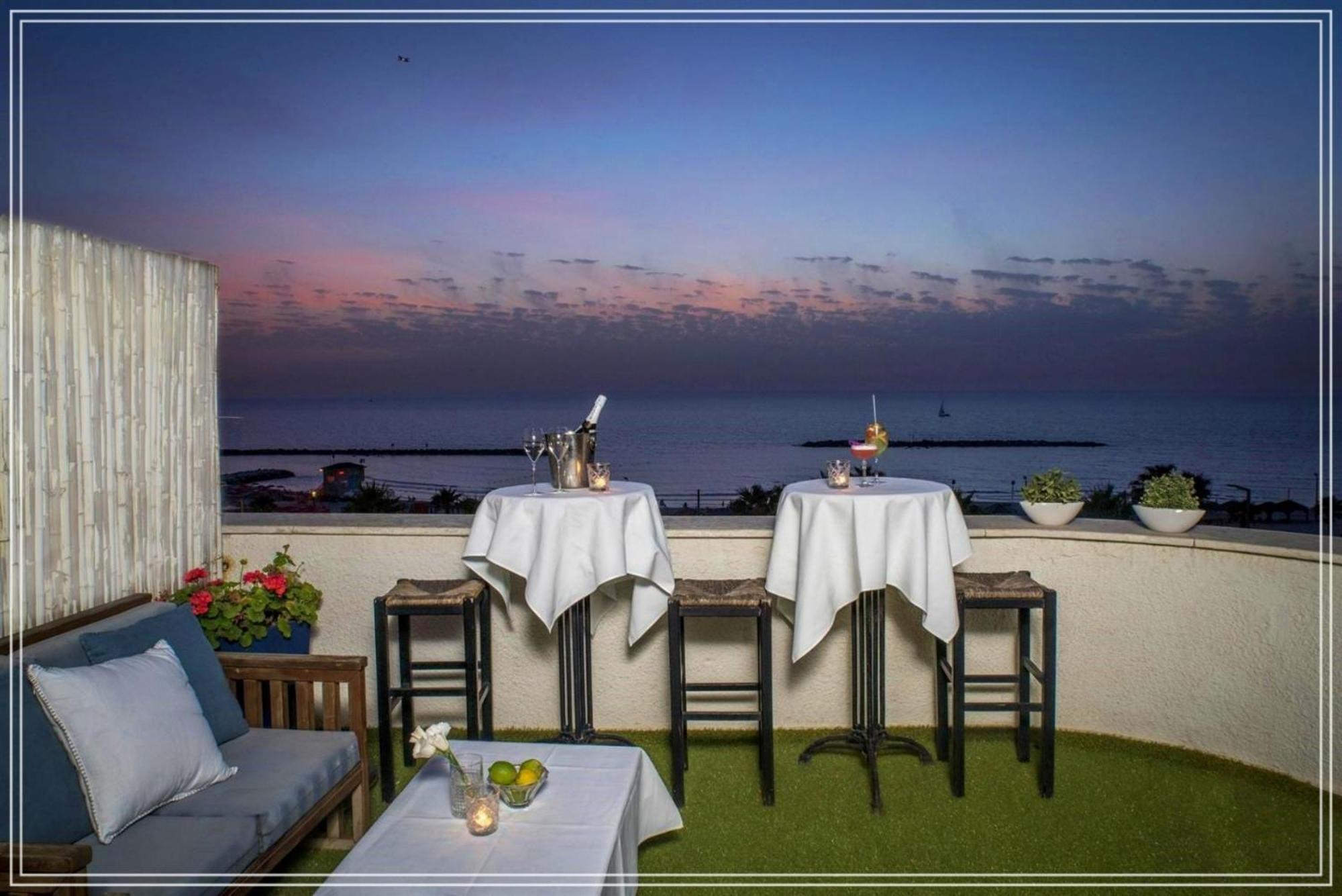 Bugrashov Beach 88 Hotel And Spa Tel Aviv Buitenkant foto