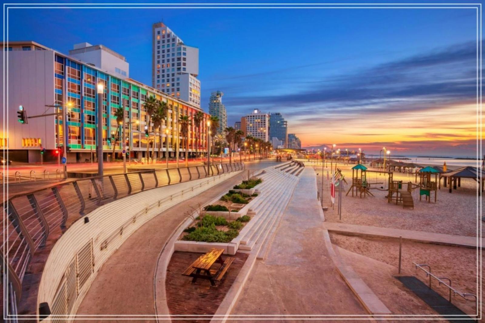 Bugrashov Beach 88 Hotel And Spa Tel Aviv Buitenkant foto